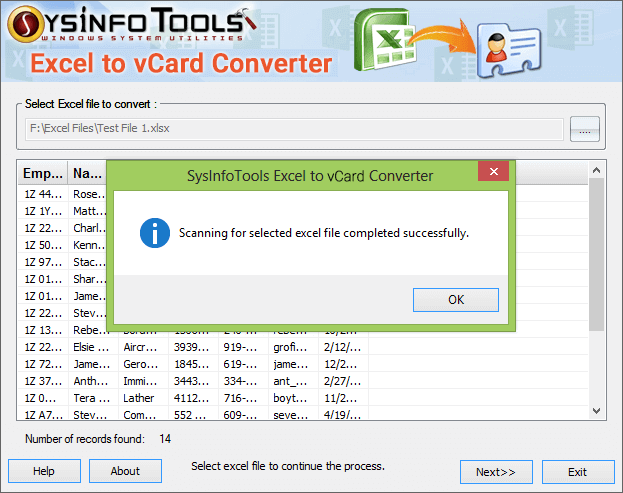 excel to vcard converter tool